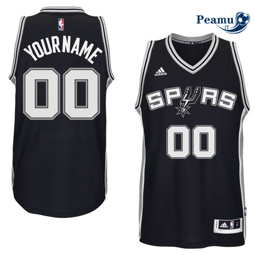 Peamu - San Antonio Spurs, Custom [Preto]