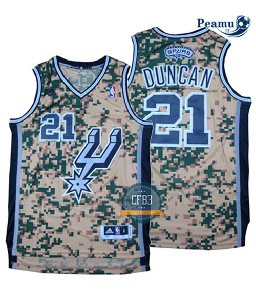 Peamu - Tim Duncan, San Antonio Spurs - Camo