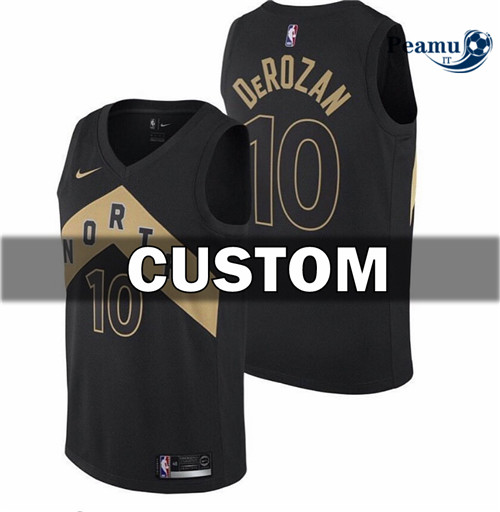 Peamu - Custom, Toronto Raptors - City Edition