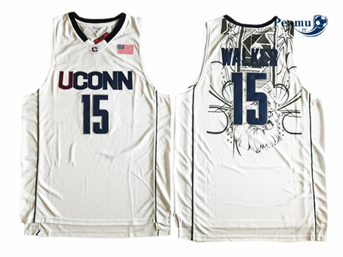 Peamu - Kemba Walker, Connecticut Huskies [Branco]