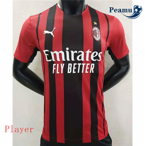 Peamu - Camisola Futebol AC Milan player Principal Equipamento 2021-2022