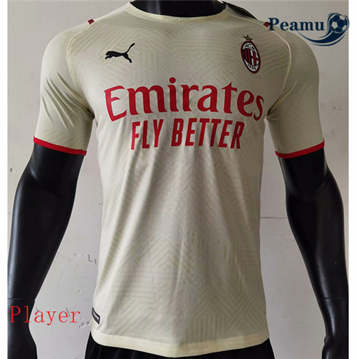 Peamu - Camisola Futebol AC Milan Player Version Alternativa Equipamento 2021-2022