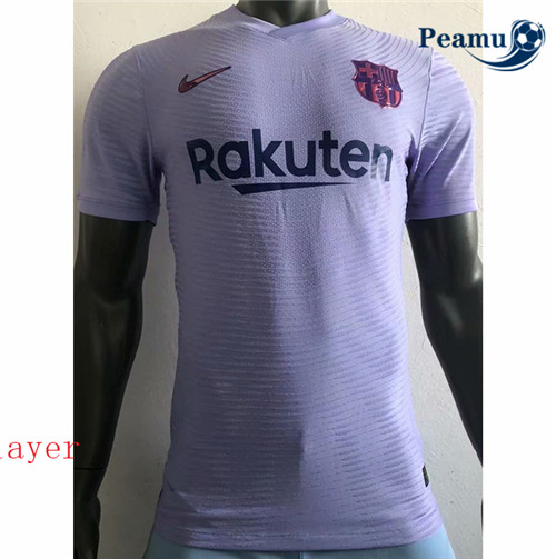 Peamu - Camisola Futebol Barcelona Player Version Alternativa Equipamento 2021-2022