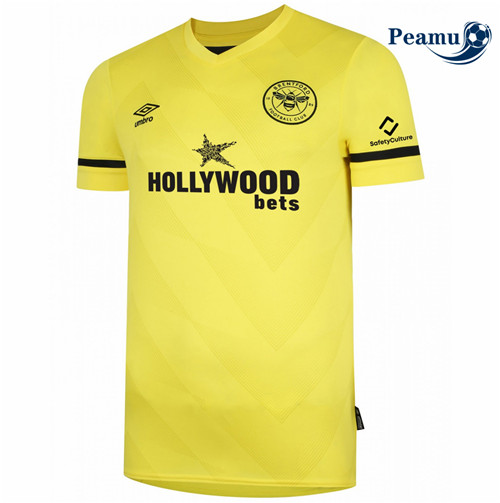 Peamu - Camisola Futebol Brentford Alternativa Equipamento 2021-2022