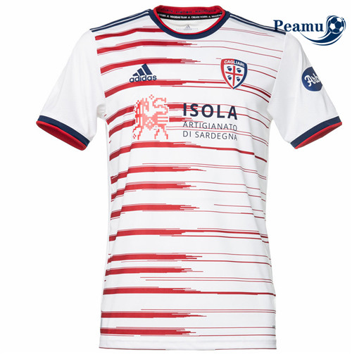 Peamu - Camisola Futebol Cagliari Principal Equipamento 2021-2022