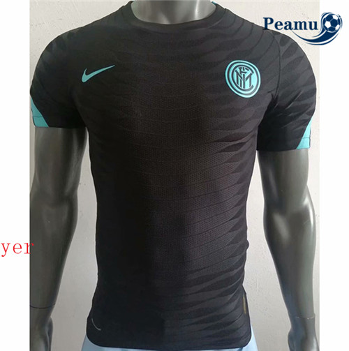 Peamu - Camisola Futebol Inter Milan Player Version Training Preto 2021-2022