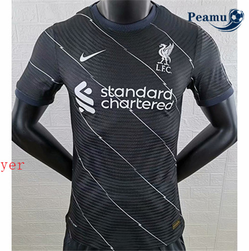 Peamu - Camisola Futebol Liverpool Player Version Preto 2020-2021