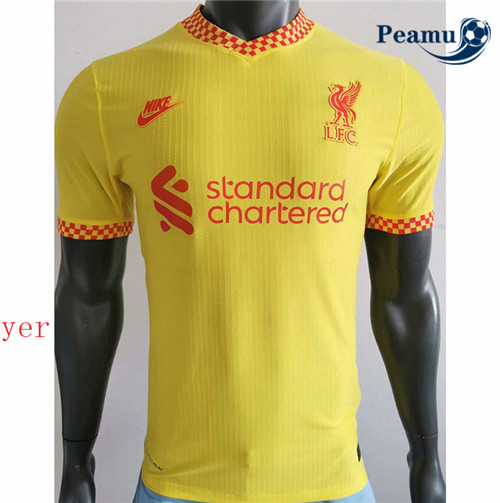 Peamu - Camisola Futebol Liverpool Player Version Terceiro Equipamento 2021-2022