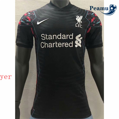 Peamu - Camisola Futebol Liverpool Player Version édition spéciale Preto 2020-2021