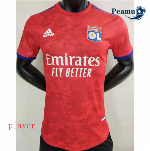 Peamu - Camisola Futebol Lyon Player Version Alternativa Equipamento 2021-2022
