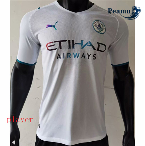 Peamu - Camisola Futebol Manchester City Player Version Alternativa Equipamento 2021-2022