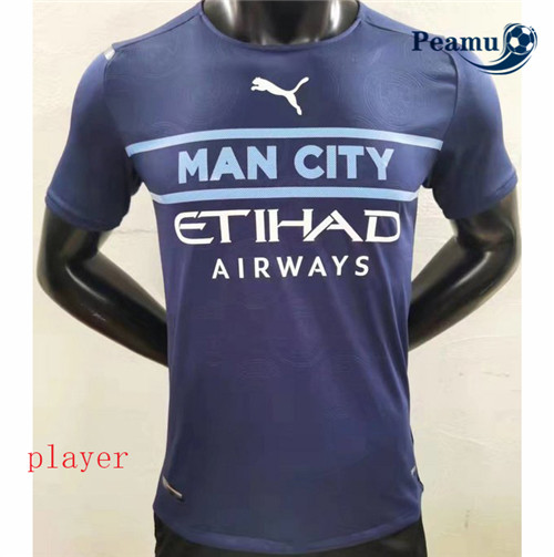 Peamu - Camisola Futebol Man city Player Version Terceiro Equipamento 2021-2022