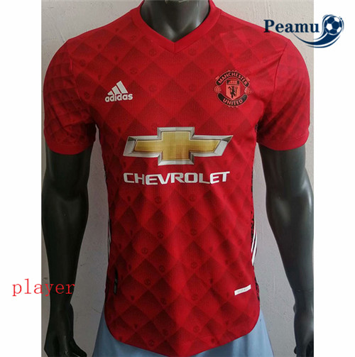 Peamu - Camisola Futebol Manchester United Player Version Training 2020-2021