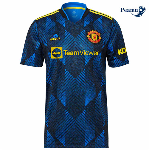 Peamu - Camisola Futebol Manchester United Terceiro Equipamento 2021-2022