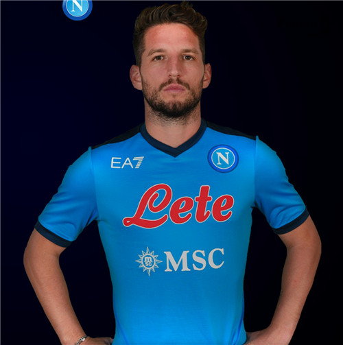 Peamu - Camisola Futebol Naples Principal Equipamento 2021-2022