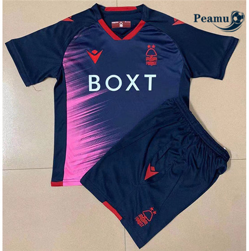 Peamu - Camisola Futebol Nottingham Forest Crianças Alternativa Equipamento 2021-2022