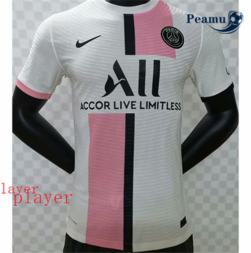 Peamu - Camisola Futebol PSG Player Version Alternativa Equipamento 2021-2022