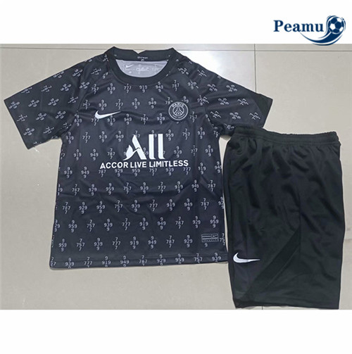 Peamu - Camisola Futebol PSG Paris Training Crianças 2021-2022