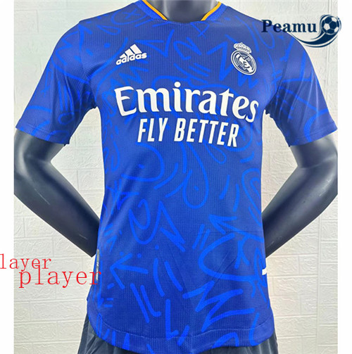 Peamu - Camisola Futebol Real Madrid Player Version Alternativa Equipamento 2021-2022