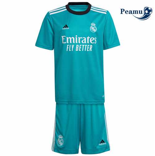 Peamu - Camisola Futebol Real Madrid Crianças Terceiro Equipamento 2020-202121-2022