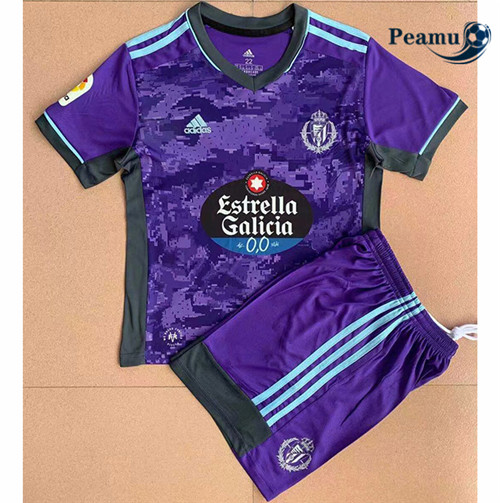 Peamu - Camisola Futebol Real Valladolid Crianças Alternativa Equipamento 2021-2022