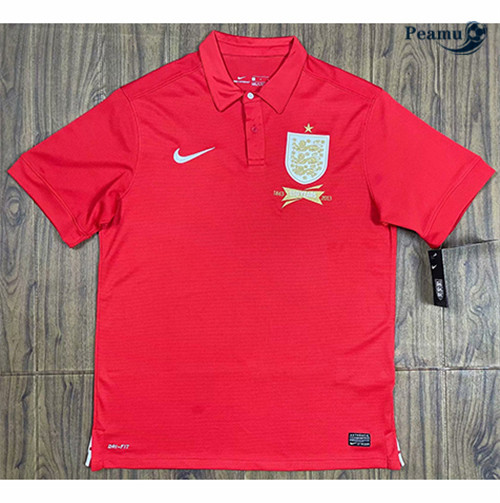 Peamu - Camisola Futebol Retro Inglaterra Vermelho 2013-14