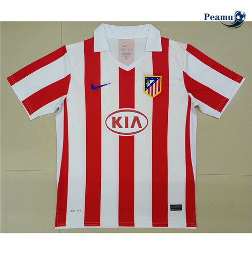 Peamu - Camisola Futebol Retro Atletico Madrid Principal Equipamento 2010-11