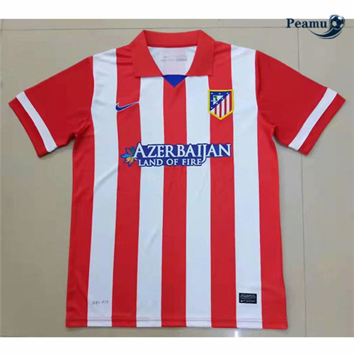 Peamu - Camisola Futebol Retro Atletico Madrid Principal Equipamento 2013-14