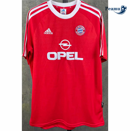 Peamu - Camisola Futebol Retro Bayern de Munique Principal Equipamento 2000-01