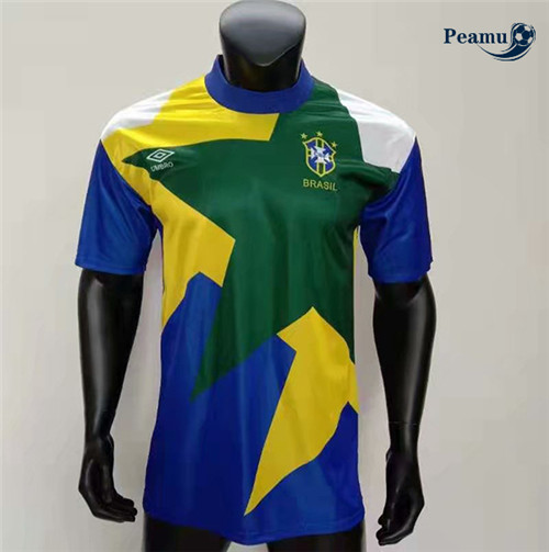 Peamu - Camisola Futebol Retro Brasil 1991