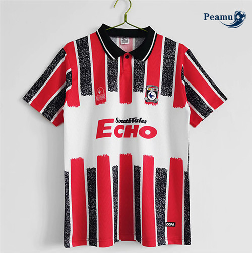 Peamu - Camisola Futebol Retro Cardiff City Principal Equipamento 1990