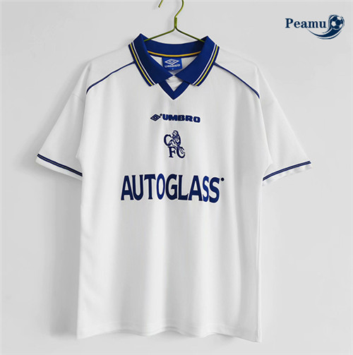 Peamu - Camisola Futebol Retro Chelsea Alternativa Equipamento 1998-00