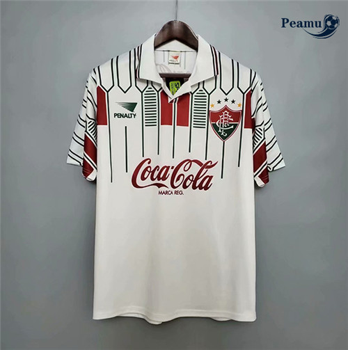 Peamu - Camisola Futebol Retro Fluminense Alternativa Equipamento 1989-90