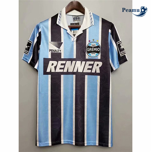 Peamu - Camisola Futebol Retro Gremio Principal Equipamento 1995