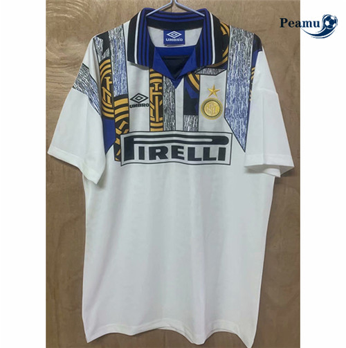 Peamu - Camisola Futebol Retro Inter Milan Alternativa Equipamento 1996
