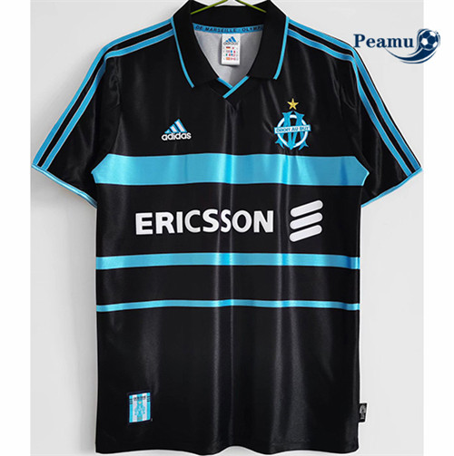 Peamu - Camisola Futebol Retro Marsella Terceiro Equipamento 1999-00