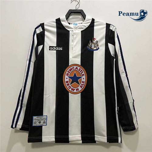 Peamu - Camisola Futebol Retro Newcastle United United Principal Equipamento Manche Longue 1995-97