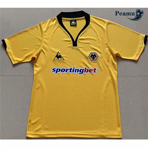 Peamu - Camisola Futebol Retro Wolverhampton Principal Equipamento 2010