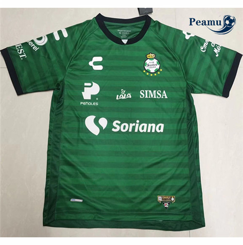 Peamu - Camisola Futebol Santos Laguna Alternativa Equipamento 2021-2022