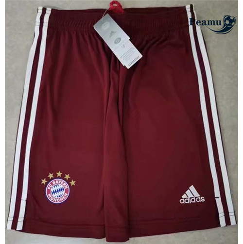 Peamu - Camisola Calcoes Futebol Bayern de Munique Principal Equipamento 2021-2022