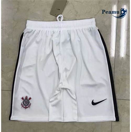 Peamu - Camisola Calcoes Futebol Corinthiens Branco 2122