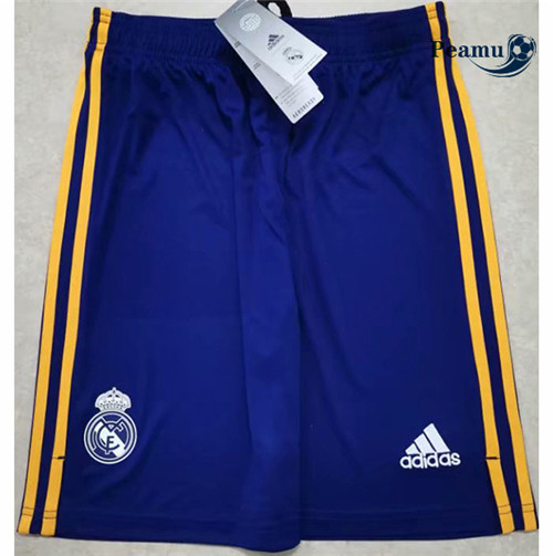 Peamu - Camisola Calcoes Futebol Real Madrid Alternativa Equipamento 2021-2022