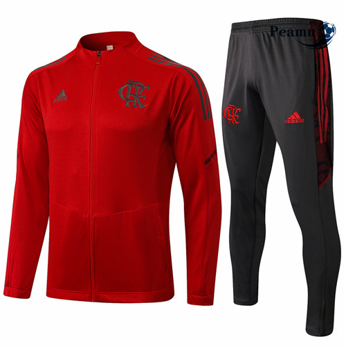 Peamu - Casaco de Fato de Treino Flamengo Vermelho 2021-2022