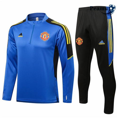 Peamu - Fato de Treino Manchester United champions league Azul 2021-2022