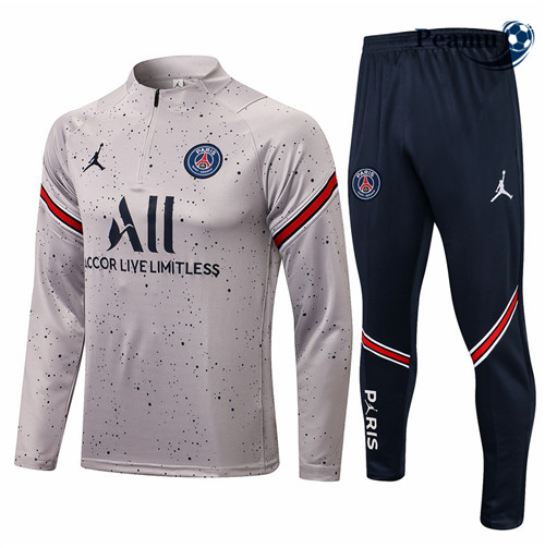 Peamu - Fato de Treino Jordan PSG Cinza 2021-2022