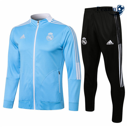 Peamu - Casaco de Fato de Treino Real Madrid Azul 2021-2022