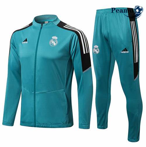 Peamu - Casaco de Fato de Treino Real Madrid Azul/Preto 2021-2022