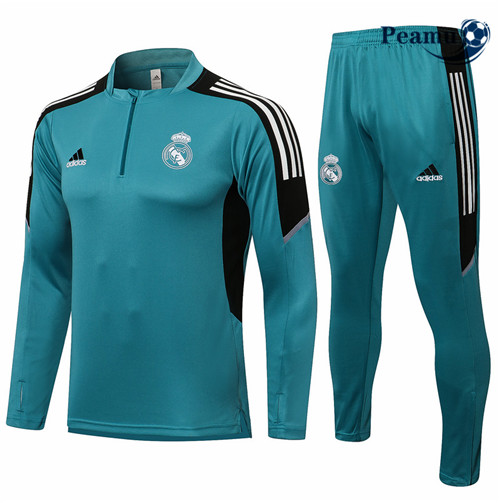 Peamu - Fato de Treino Real Madrid Azul Clair/Branco 2021-2022