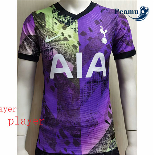 Peamu - Camisola Futebol Tottenham Hotspur Player Version Purple 2021-2022