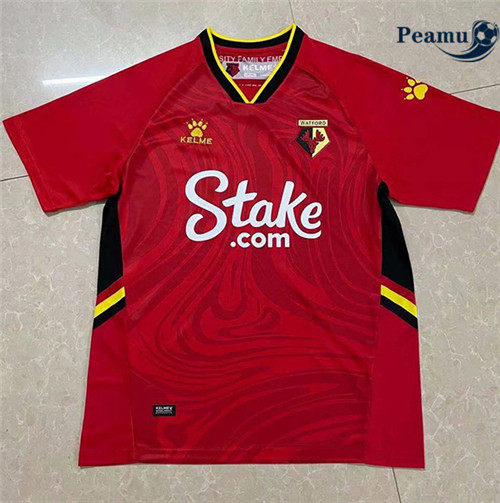 Peamu - Camisola Futebol Watford Alternativa Equipamento 2021-2022